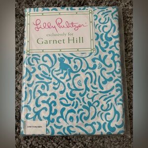 New - never opened - Lilly Pulitzer Garnet Hill Flat Sheet